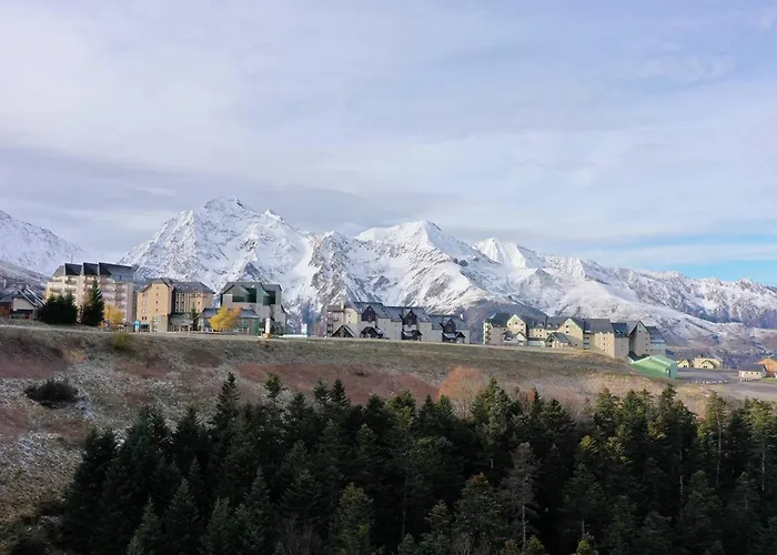 6 Personnes Peyragudes Avec Cheminee Et Barbecue - Fr-1-695-62