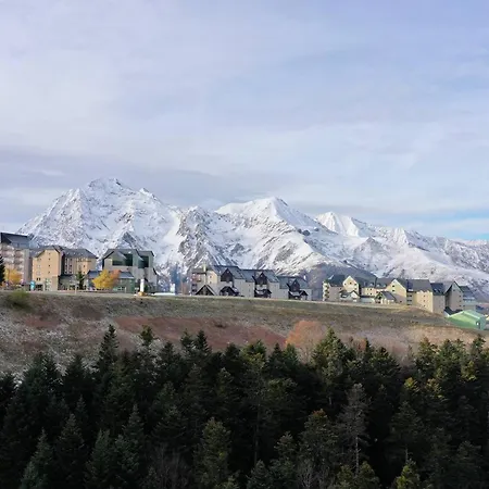 6 Personnes Peyragudes Avec Cheminee Et Barbecue - Fr-1-695-62